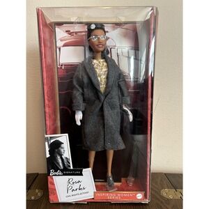 Rosa Parks Barbie Signature Inspiring Women Series Collectible Doll New